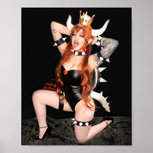 Bowsette Cosplay Poster (Front)