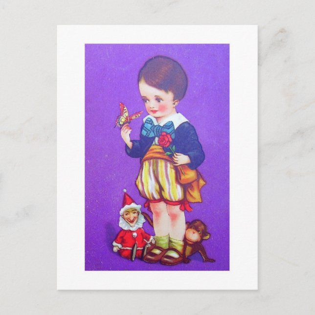 bowtie boy postcard (Front)