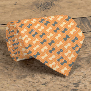 Bowtie Pattern Necktie Tie