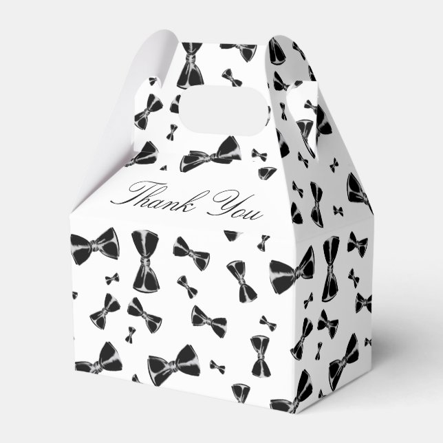 Bowties Favour Box (Front Side)