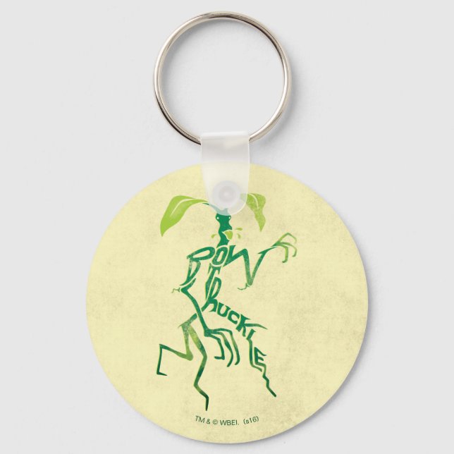 BOWTRUCKLE™ PICKETT™ Typography Graphic Key Ring (Front)