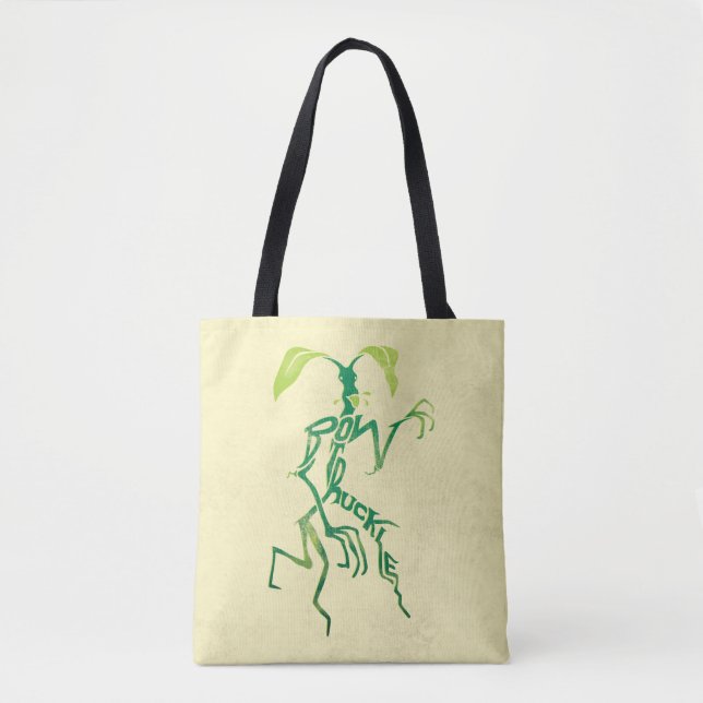 BOWTRUCKLE™ PICKETT™ Typography Graphic Tote Bag (Front)