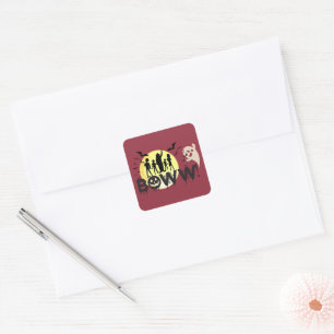 Boww!! – Spooky Surprise Halloween Square Sticker