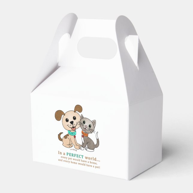 BowWow and MeeYow (Pet Adoption-Humane Treatment) Favour Box (Front Side)