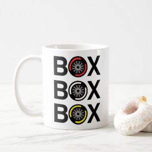 Box Box Box F1 Coffee Mug