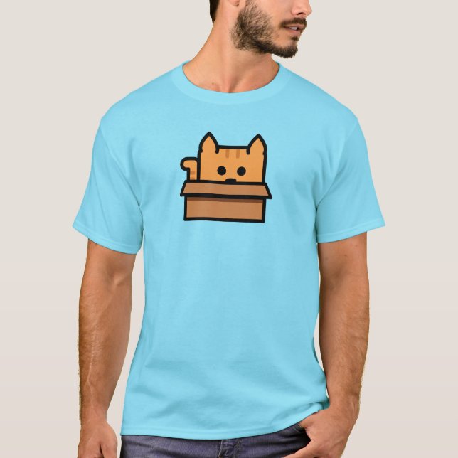Box Cat (Mens) T-Shirt (Front)