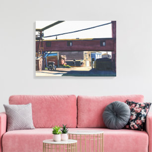 Box Factory, Gloucester   Edward Hopper   Canvas Print