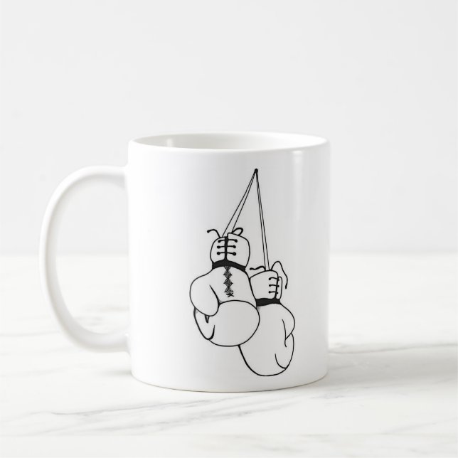 Box Gloves Mug (Left)