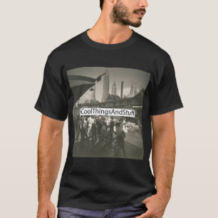 Box Logo: NYSOM Fulton Street Fish Market. T-Shirt