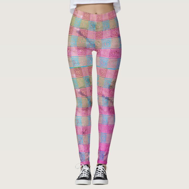 Box Maze Leggings (Front)