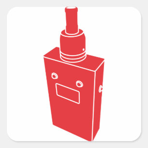 Box Mod Surprise Square Sticker