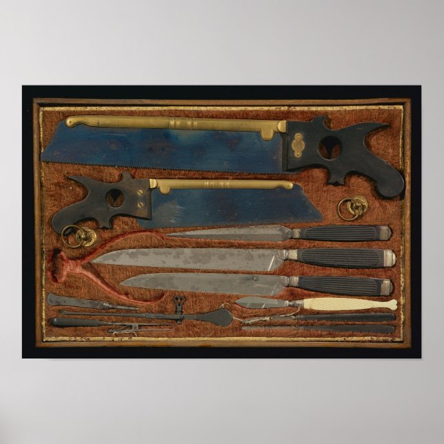 Box of anatomical instruments poster (Front)