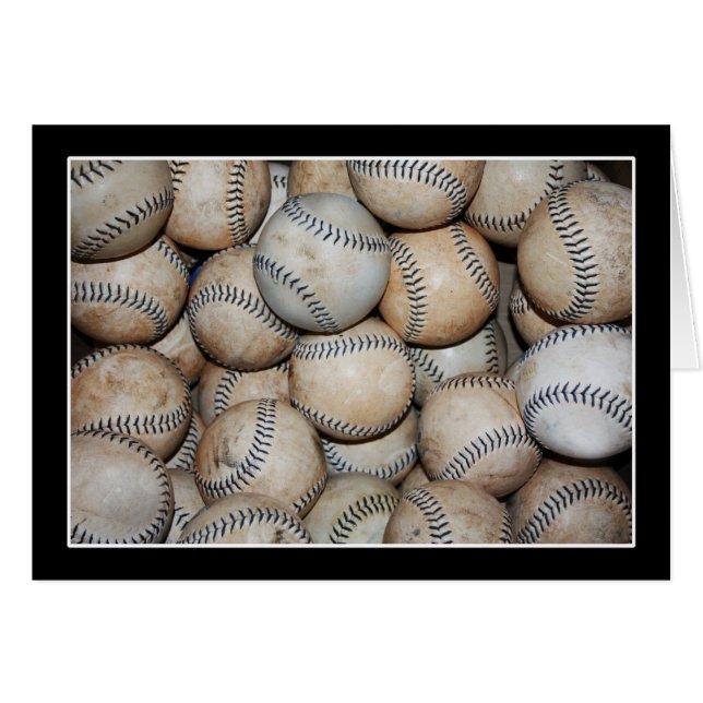 Box of Baseballs (Front Horizontal)