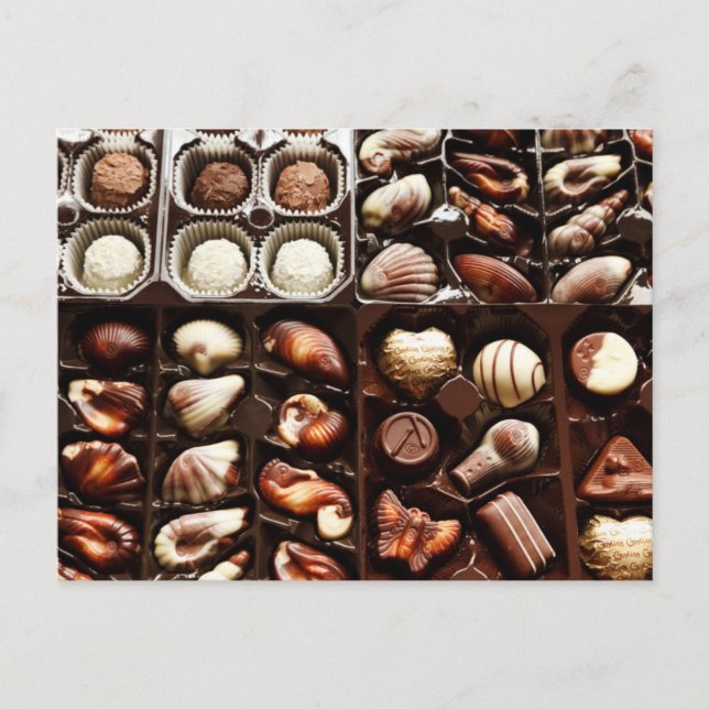 Box of Chocolate Postcard (Front)