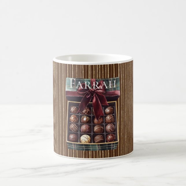 Box of Chocolates Christmas Coffee Mug (Center)