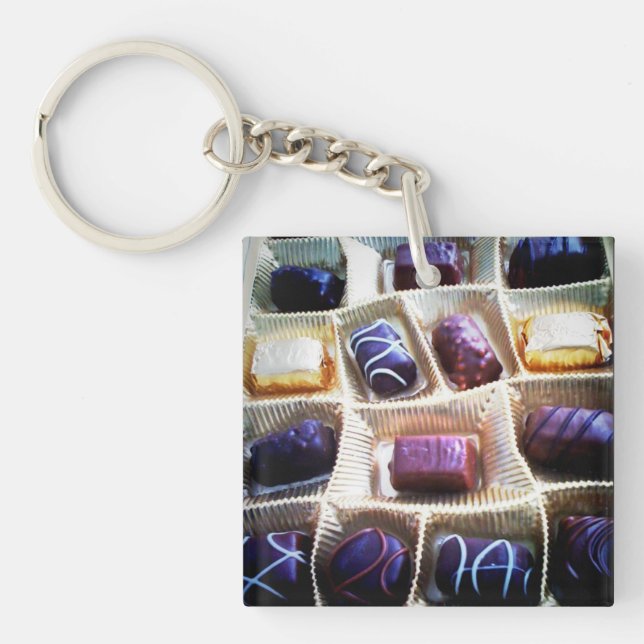 Box of Chocolates Key Ring (Front)