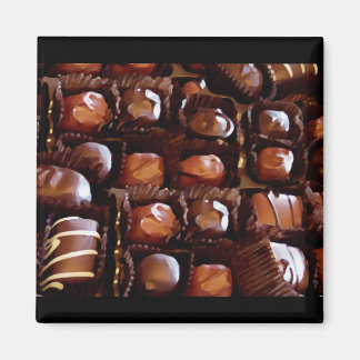 Box of Chocolates, Tempting Chocolate Candy Magnet
