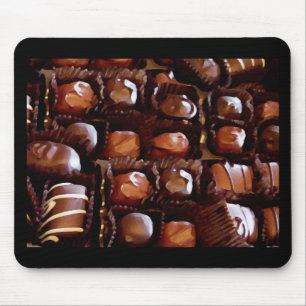 Box of Chocolates, Tempting Chocolate Candy Mouse Mat