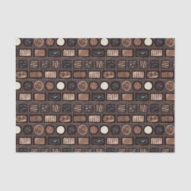 Box of Chocolates Tissue Paper (Front)