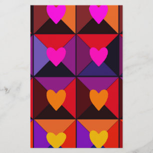 Box of Valentines Stationery