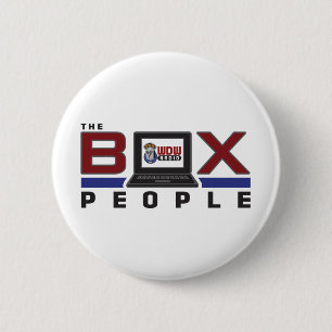 Box People 6 Cm Round Badge
