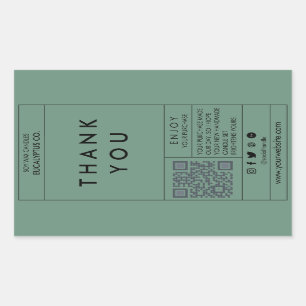 Box Sealing Stickers, Sealing Stickers, Packaging  Rectangular Sticker