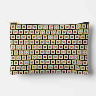 box texture modern square yellow light soft tile c accessory pouch