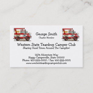 Box Truck Ambulance Business Card