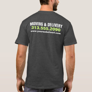 Box Truck Moving Hauling Delivery Service Company T-Shirt
