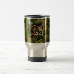 Box Turtle and Tadpoles Travel Mug