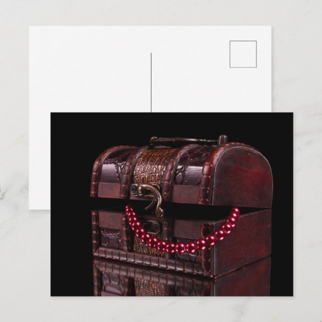Box with treasures postcard (Front/Back)