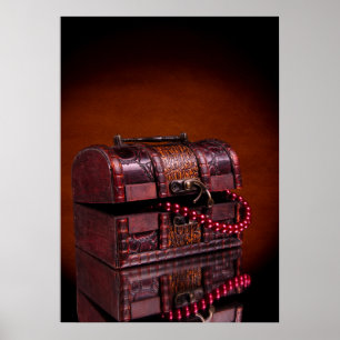 Box with treasures poster