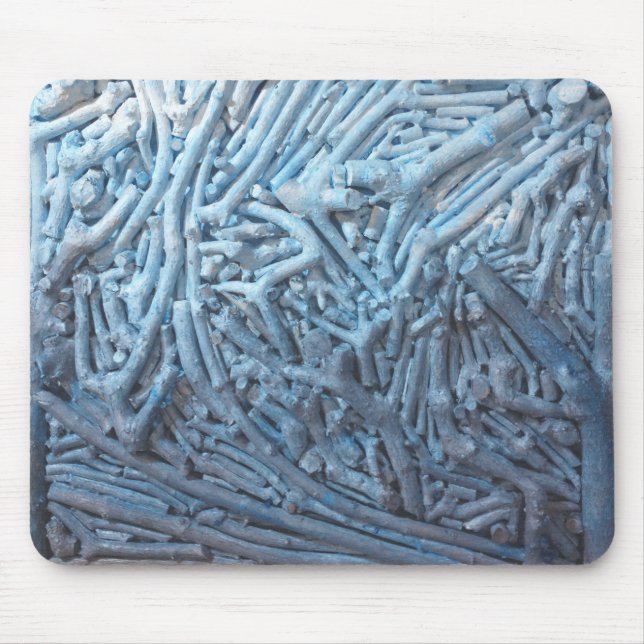 Boxcuttings: Blue Mouse Mat (Front)