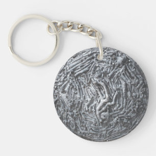 Boxcuttings: Moon Key Ring