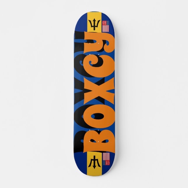 BOXCY   JMT BARB 7 3/4" Skateboard Deck (Front)