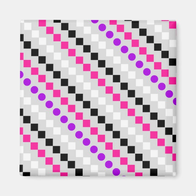 Boxed Stripe 2014 Magnet (Front)