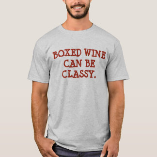 Boxed Wine-classy T-Shirt