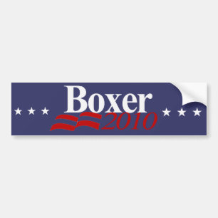 Boxer 2010 bumper sticker