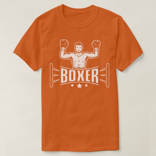 Boxer 4 T-Shirt (Design Front)