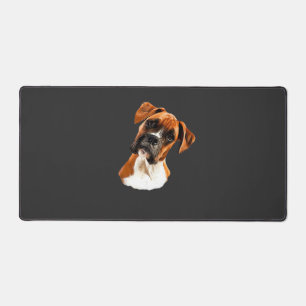 Boxer A Beautiful Boxer Head Tilt Classic T-Shirt Desk Mat