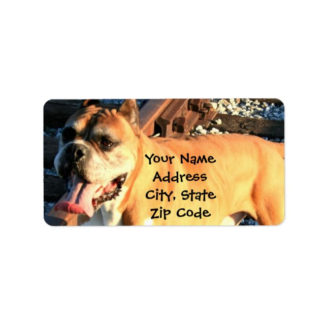 Boxer Address labels (Front)