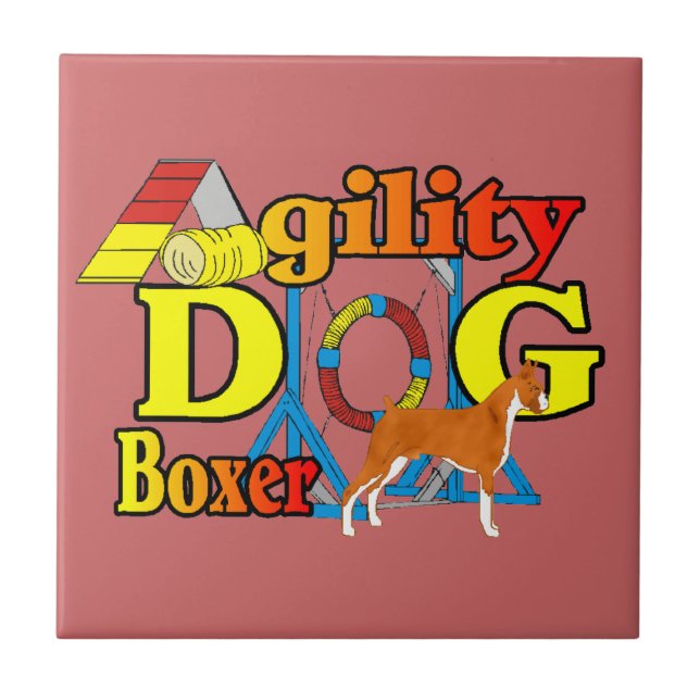Boxer agility tile (Front)