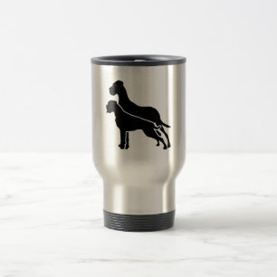 Boxer and Great Dane Travel Mug