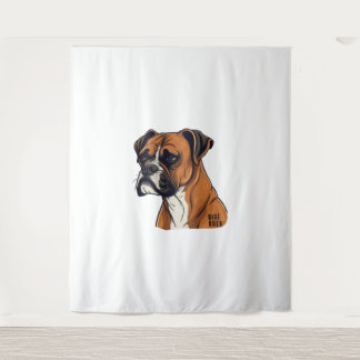 Boxer Bark Designs Punchy Graphic designs Tapestry