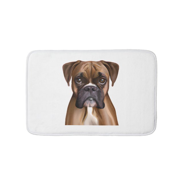 Boxer Bath Mat (Front)