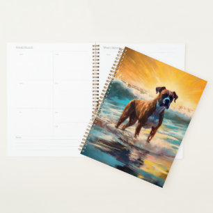 Boxer Beach Surfing Painting Planner