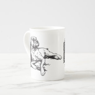 boxer bone china mug