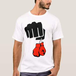 boxer, boxing, fist and Boxing gloves T-Shirt