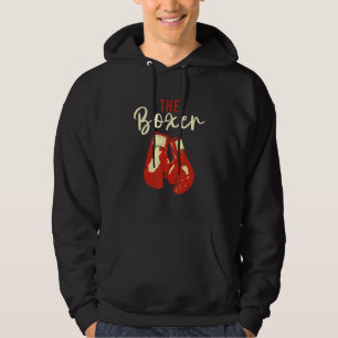 Boxer Boxing Gloves Match Fighter Martial Arts Mma Hoodie