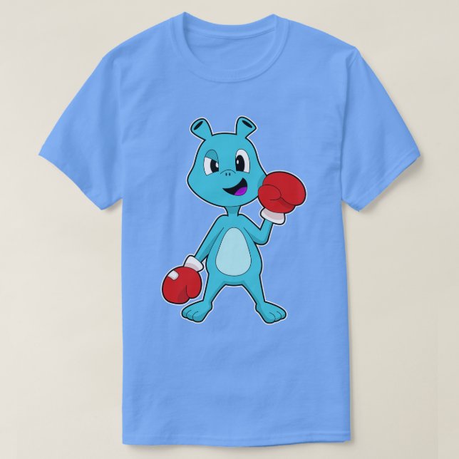 Boxer Boxing gloves T-Shirt (Design Front)